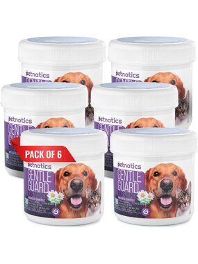 Gentle Aloe & Chamomile Dog Ear Wipes | Alcohol-Free, Pre-Soaked, 100 Count Pack